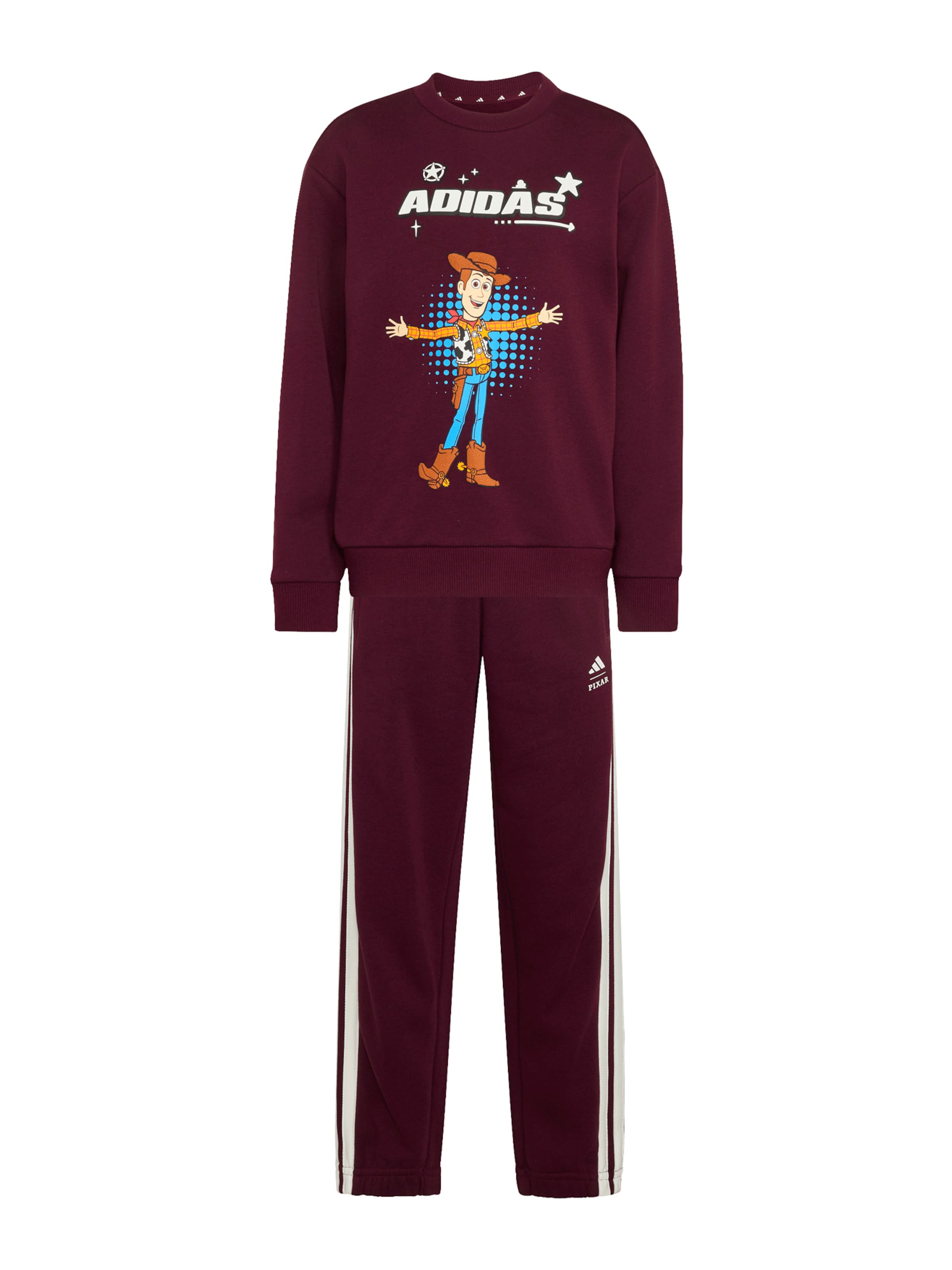 ADIDAS SPORTSWEAR Set in Rood: voorkant