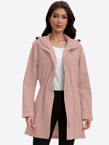 ATLASLAVA Outdoormantel 'Waterproof Outdoor Jacket'‌‌ in Pink: Vorderseite