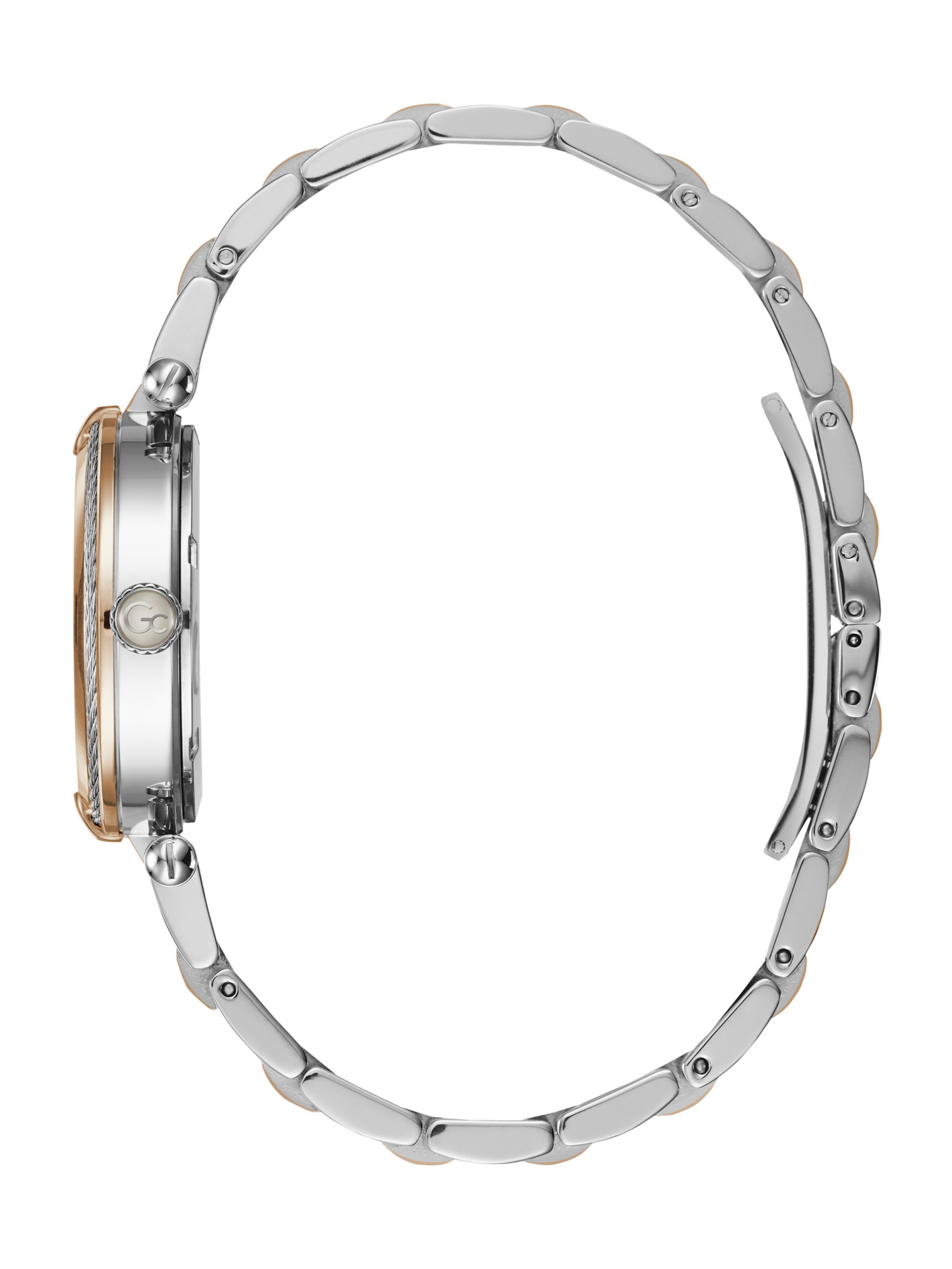 Gc Analogt ur 'CableChic' i sølv