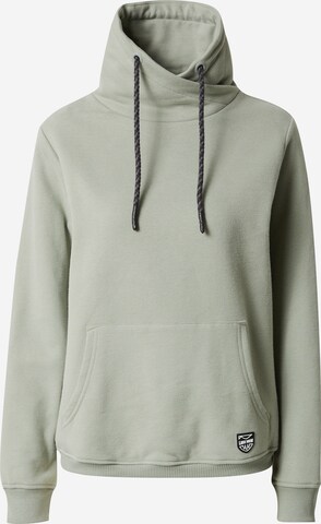 Lake View Sweatshirt 'Tabea' in Groen: voorkant