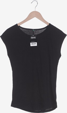 UNITED COLORS OF BENETTON T-Shirt S in Schwarz: predná strana