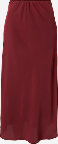 PIECES - Falda 'PCFRANAN' en rojo: frente