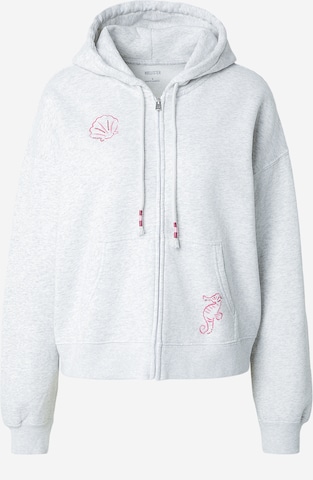 pilka HOLLISTER Džemperis 'IBIZA SUNRISE': priekis