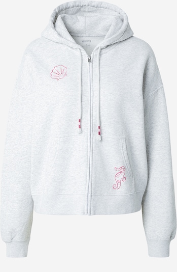 HOLLISTER Gornji dio trenirke 'IBIZA SUNRISE' u svijetlosiva / magenta / svijetloroza, Pregled proizvoda