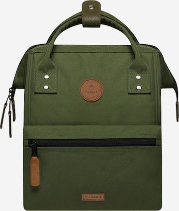 Cabaia - Mochila 'Adventurer' en verde: frente