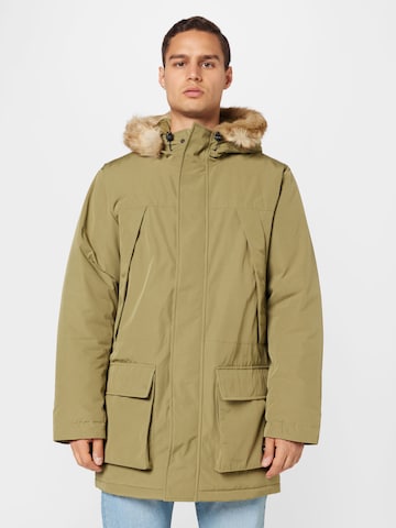 LEVI'S ® Parka zimowa 'Prescott Thrmr Lng Parka' w kolorze zielony: przód