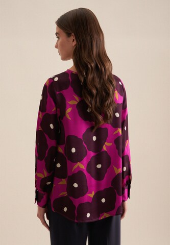 Chemisier 'Schwarze Rose' SEIDENSTICKER en rose
