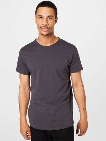 Tricou 'Basher' de la JACK & JONES pe gri: față