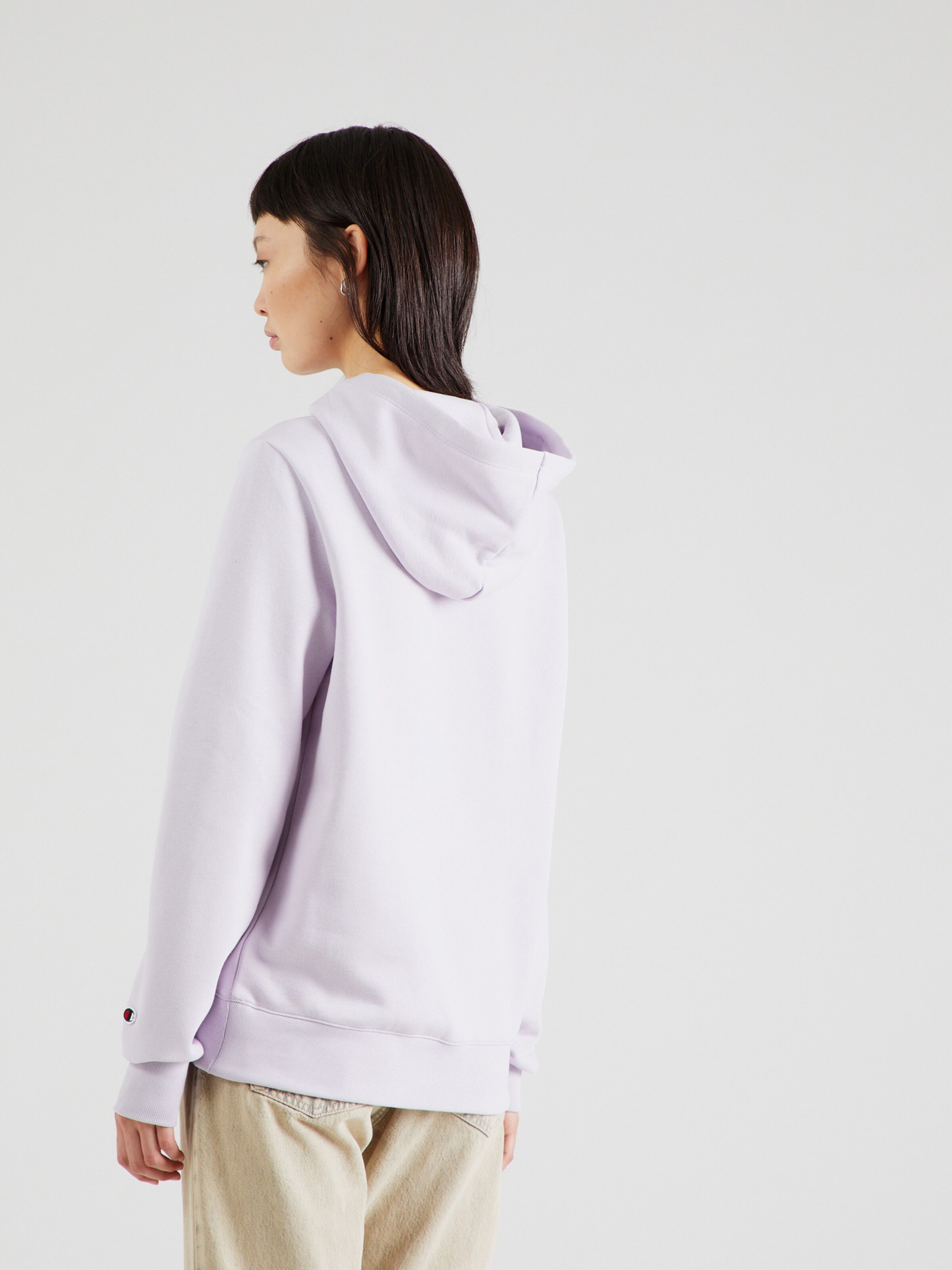 Sweat shirt Champion Authentic Athletic Apparel en Lilas ABOUT YOU