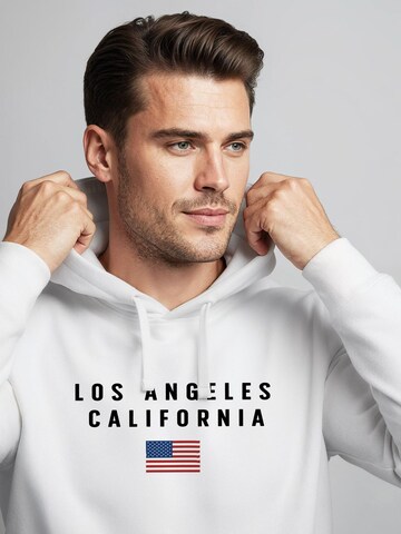 Neverless Sweatshirt 'California' in White
