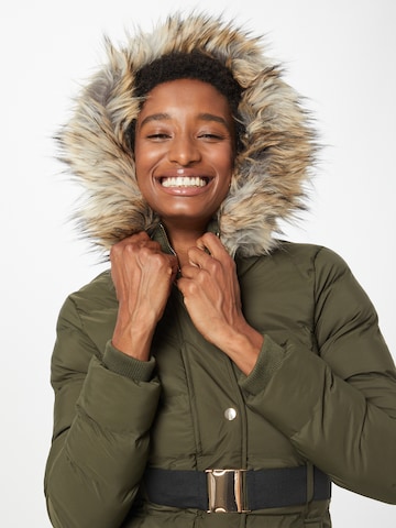 Warehouse Zimní kabát – zelená