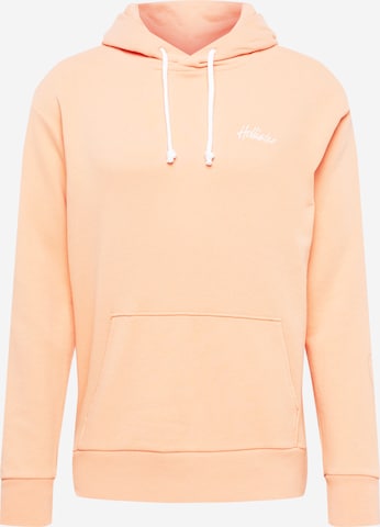 Sweat-shirt HOLLISTER en orange : devant