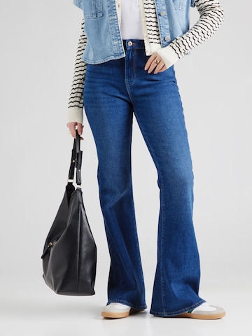 ONLY Flared Jeans 'ONLLANA' in Blauw: voorkant