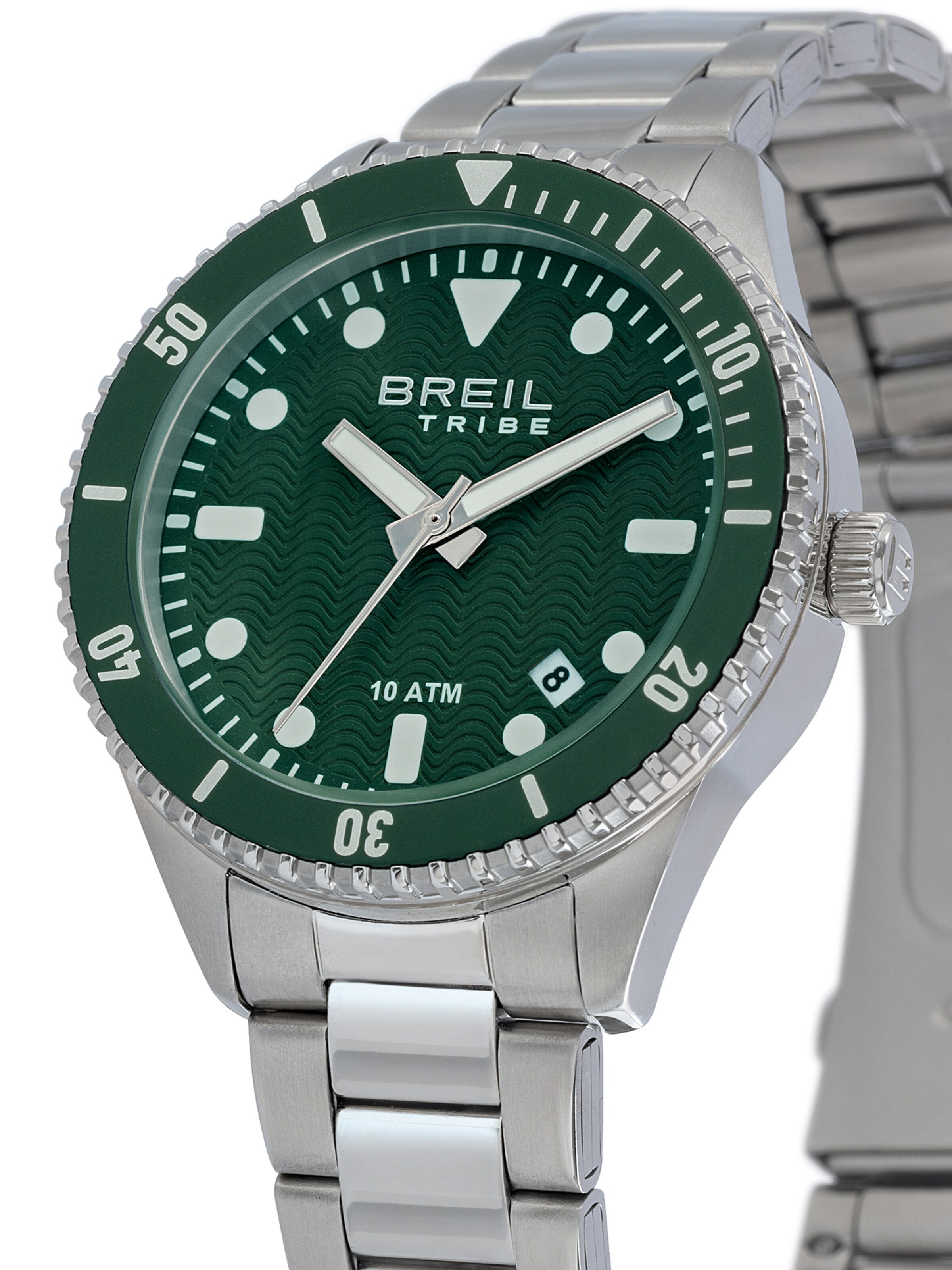 Breil Analoog horloge 'Overhand' in Groen