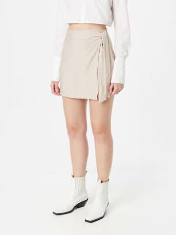 ABOUT YOU Skirt in Beige: front