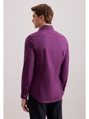 Coupe slim Chemise business SEIDENSTICKER en violet