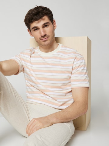 ABOUT YOU x Kevin Trapp - Camisa 'Luis' em branco: frente