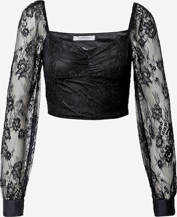 GLAMOROUS Blouse in Black: front