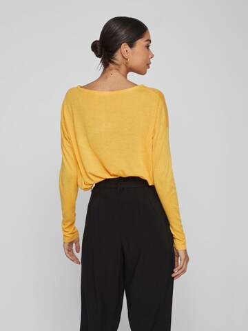 VILA Sweter 'Abella' w kolorze żółty