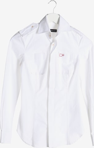 DSQUARED2 Bluse / Tunika XXS in Weiß: Vorderseite