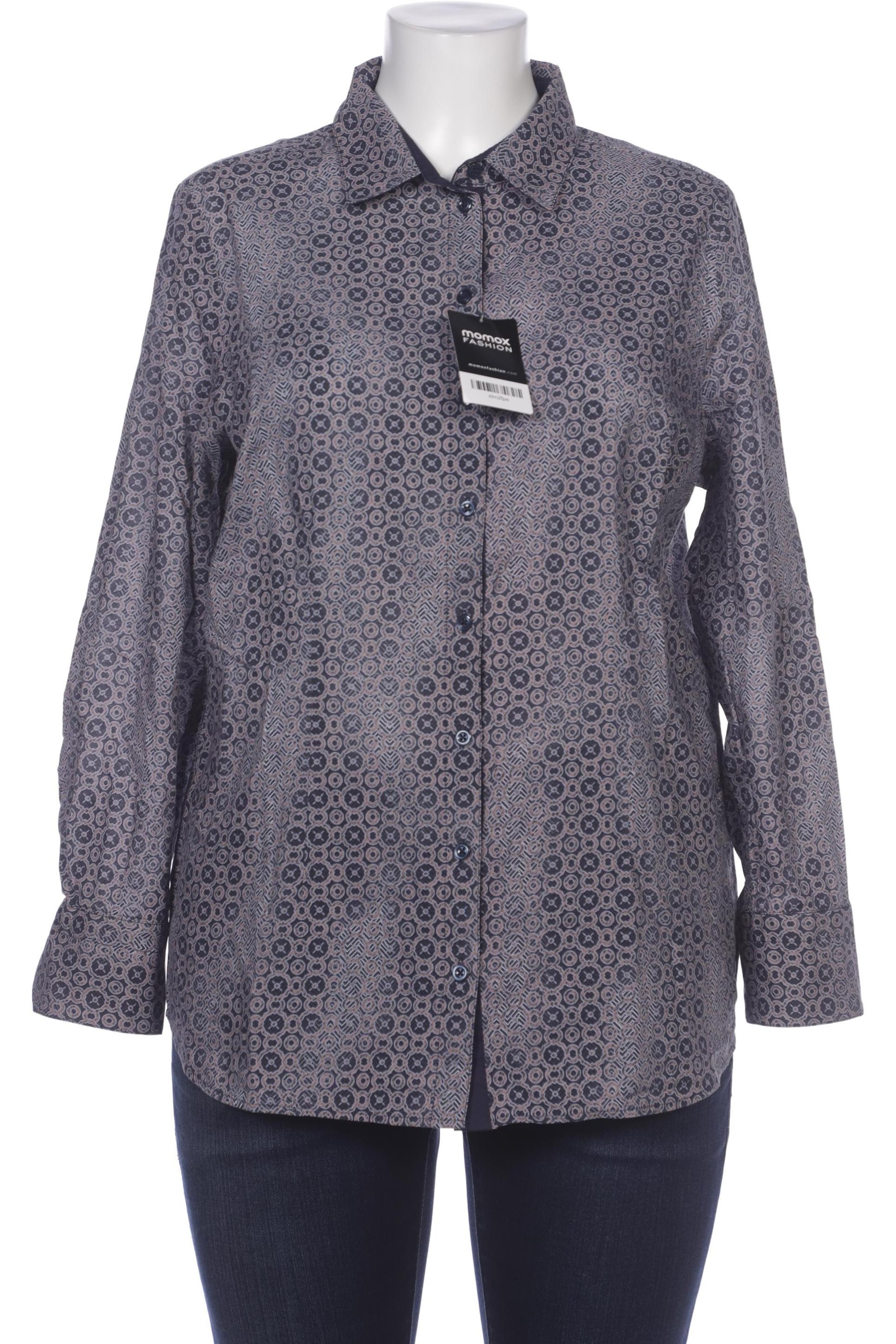 ALBA MODA Blouse & Tunic in XXL in Blue: front