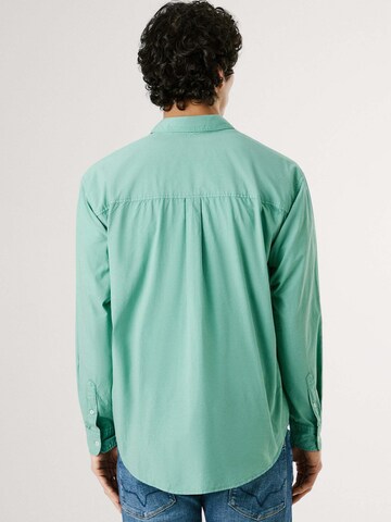 Pepe Jeans Comfort Fit Hemd 'Cliff' in Grün