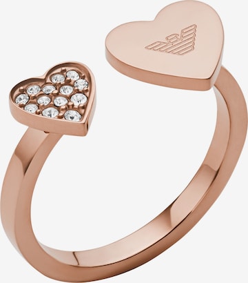 Emporio Armani Ring in Pink: front