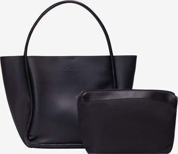 usha WHITE LABEL Shopper in Black