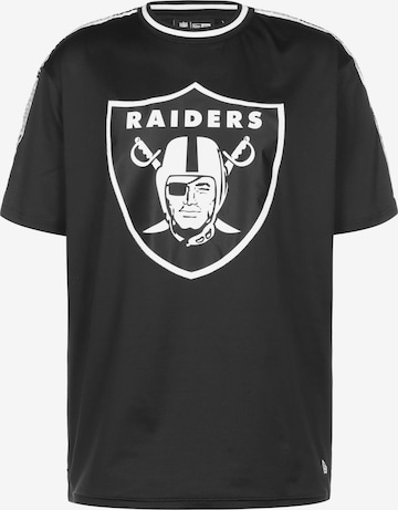 T-Shirt 'Las Vegas Raiders' NEW ERA en noir : devant