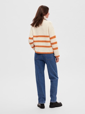 SELECTED FEMME Sweter 'Maline' w kolorze beżowy