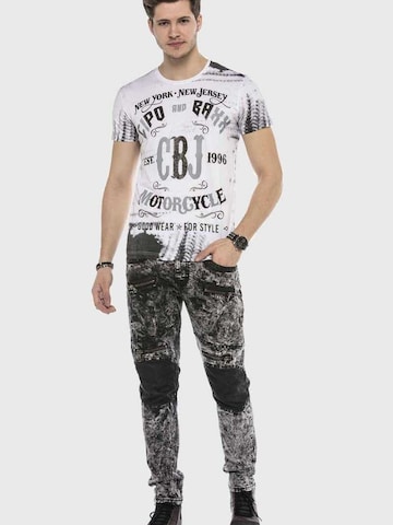 CIPO & BAXX Regular Jeans in Black: front