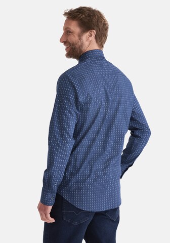 Stooker Men Regular fit Button Up Shirt 'Hugh' in Blue