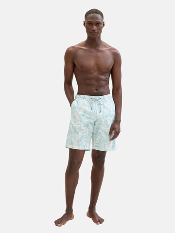 TOM TAILOR Badeshorts in Blau