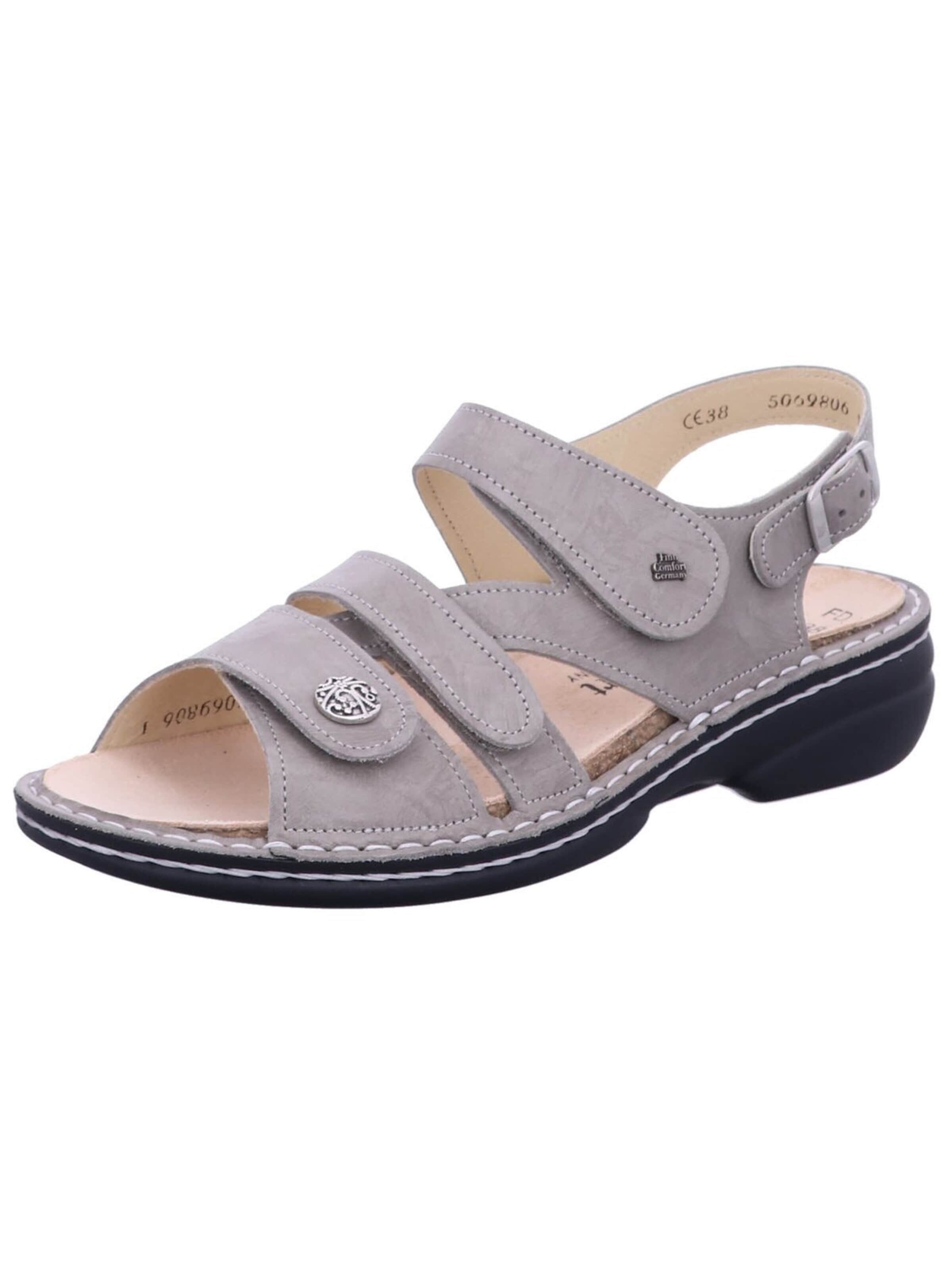 Sandalo 'Sandalette Damen 02562 825081 Rauleder in beige' di Finn Comfort in beige: frontale