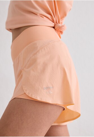 Regular Pantalon de sport Aim'n en orange