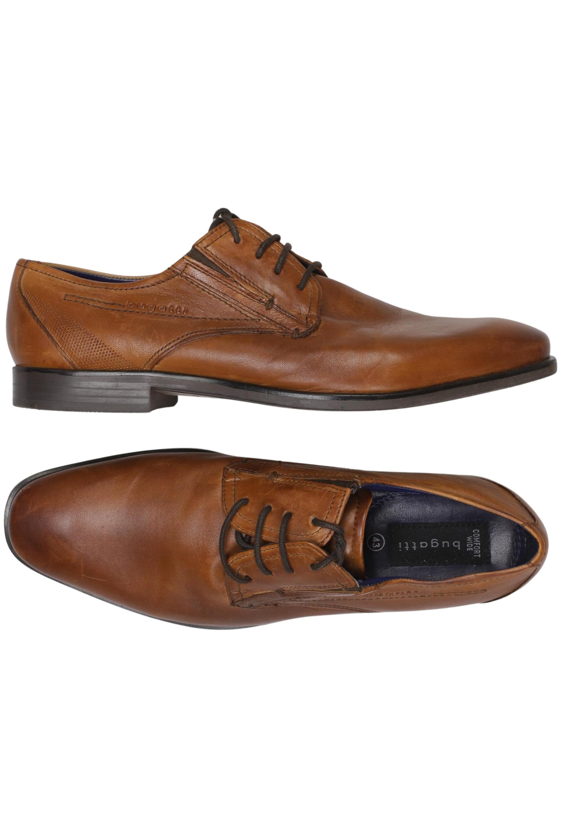 bugatti Flats & Loafers in 43 in Brown: front