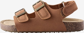 Next Open shoes in Brown: front