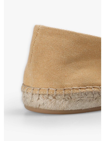 Scalpers Espadrilles 'Skull' in Gelb