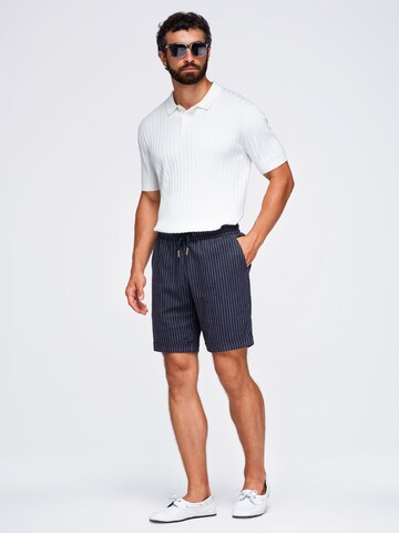 Ombre Regular Broek in Blauw