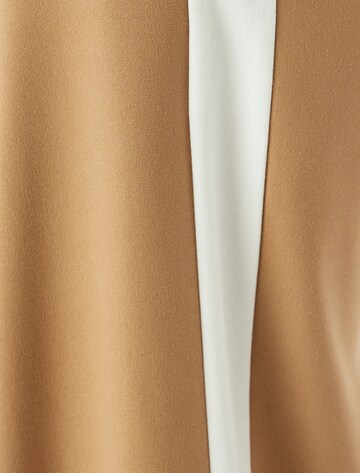 Koton Wide leg Pleated Pants in Beige
