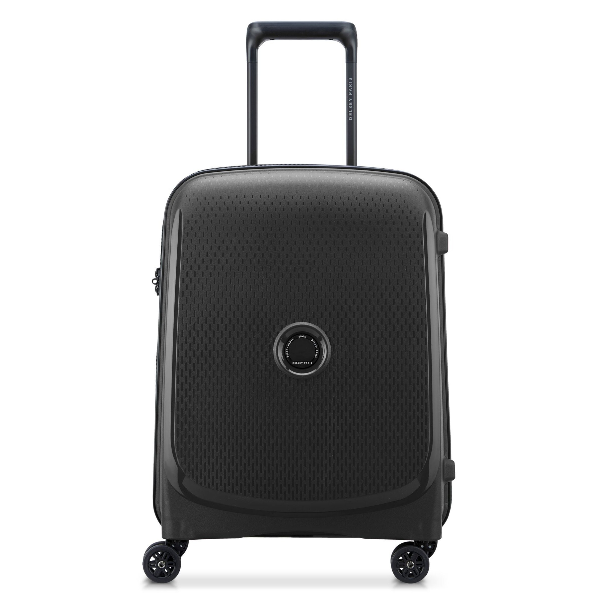 Delsey Paris Trolley 'Belmont' in Zwart: voorkant