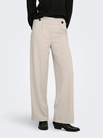Jaqueline de Yong Baggy Trousers 'Geggo' in Beige