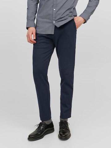 Slimfit Pantaloni chino 'MARCO' di JACK & JONES in blu: frontale
