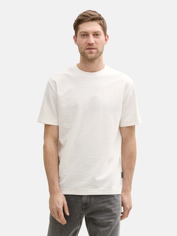 TOM TAILOR Shirt in White: front