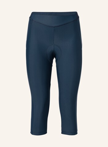 VAUDE Skinny Workout Pants 'Advanced' in Blue