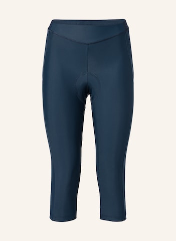 VAUDE Skinny Workout Pants 'Advanced' in Blue