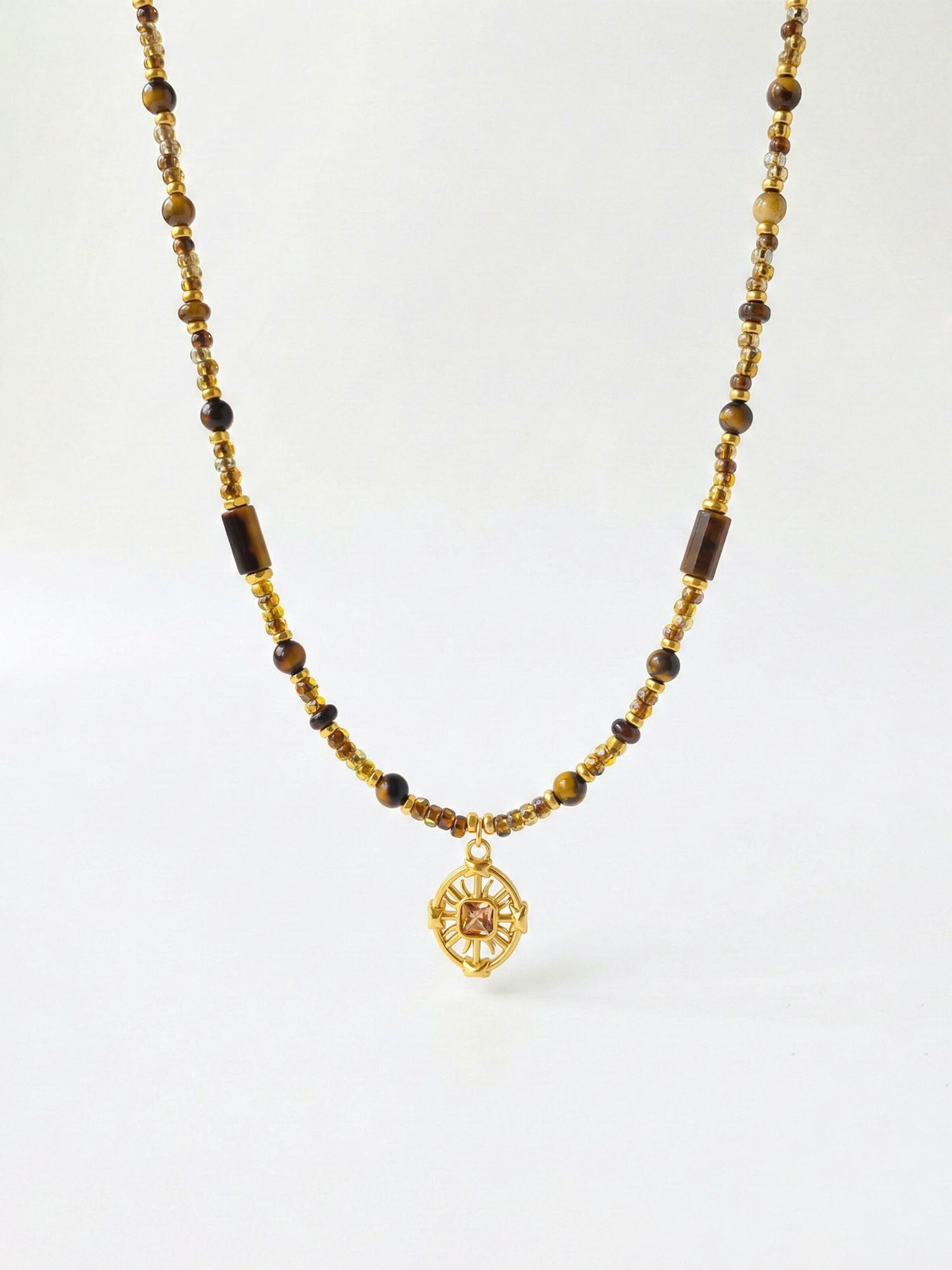 Nemomatheo Necklace 'Sonnen' in Gold