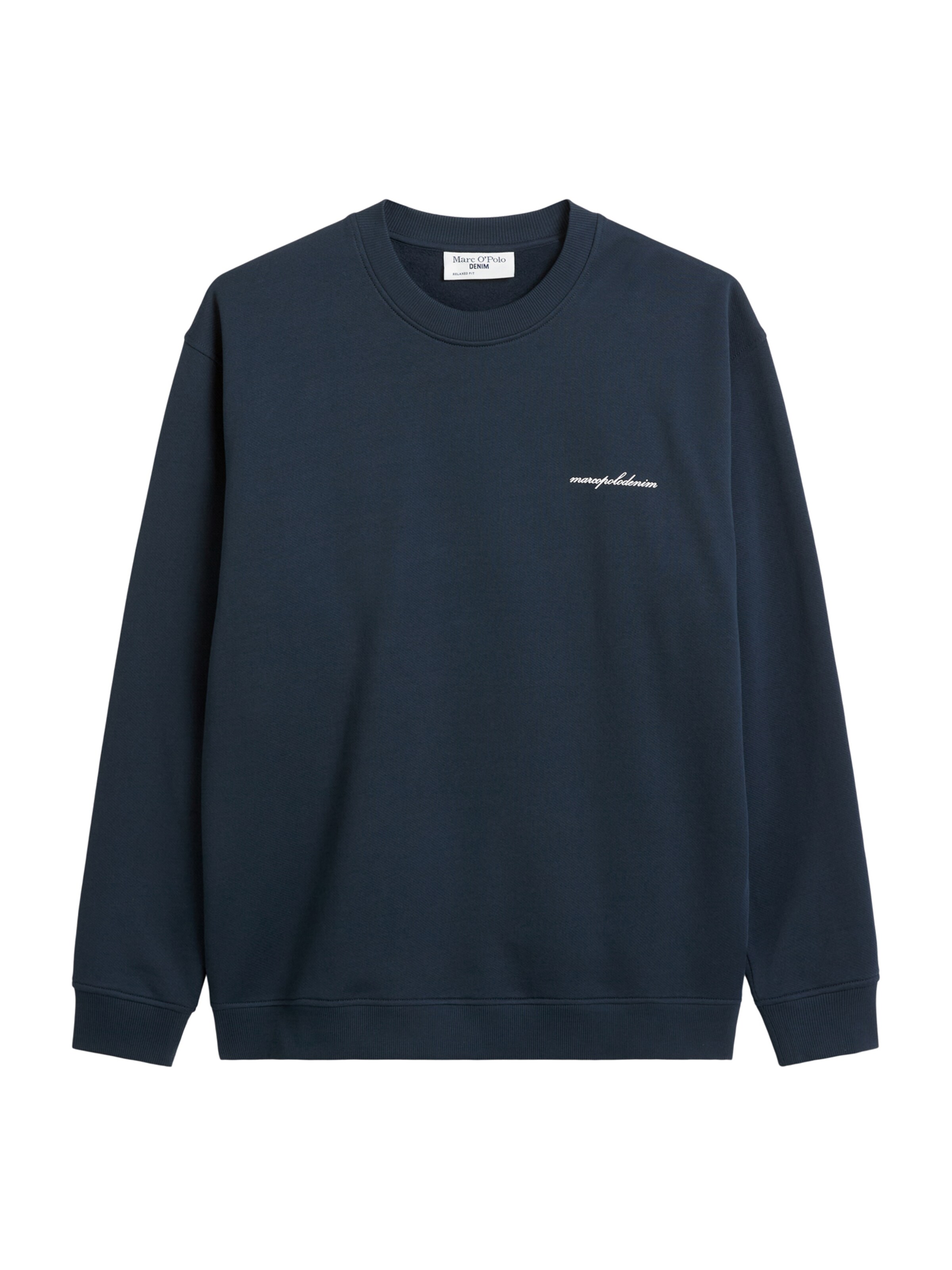 Sweat-shirt Marc O'Polo DENIM en bleu : devant