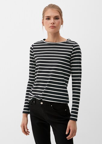 T-shirt s.Oliver en noir : devant