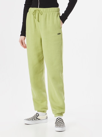 VANS - Tapered Pantalón en verde: frente